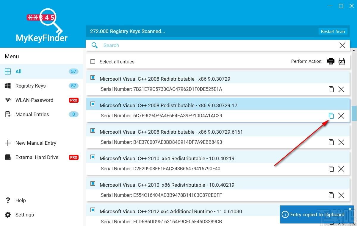 Abelssoft MyKeyFinder下载,密钥查询,密钥管理